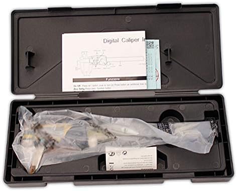 LIANXIAO - PALIPER DIGITAL ELECTNICA com tela LCD, pinça digital em caixa de armazenamento, ferramenta de medição à prova