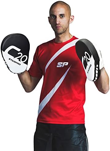 StarPro | Mitts de boxe C20 | Almofadas de boxe, luvas de perfuração, almofadas de boxe e treinamento de luvas,