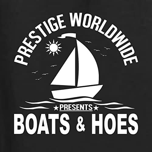 Prestige Worldwide Funny Boats and Hoes Pop Culture Mens Graphic Tank Top