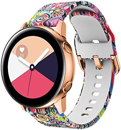 Minggo Bands Compatível com Samsung Galaxy Watch 3 Band 41mm, Active 2 Watch Band 40mm 44mm, Galaxy Active Watch Band,