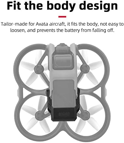 Mookeenona Tamanho pequeno Bateria leve Bateria Battery Buckle Tail para DJI Avata Drone Acessórios