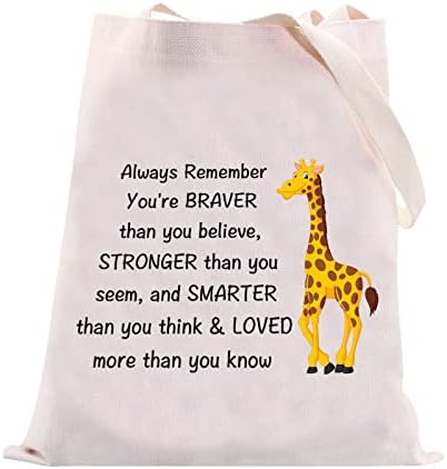 Giraffe Bag Bag Giraffe amante Presente Bolsa de compras reutilizável