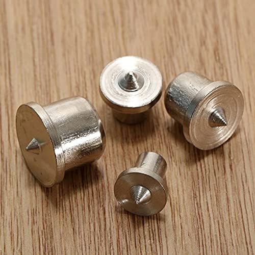 Vejawoods shazhi56 4pcs ferramenta de alinhamento da junta de dowel dowel tenon center point pino conjunto de 6/8/10/212mm de trânsito de transferência de transferência de madeira