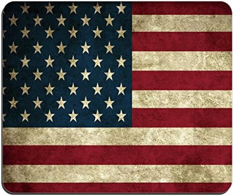 MATHE MOUSE MAT USA America Flag Retângulo Mousepad por almofadas de mouse