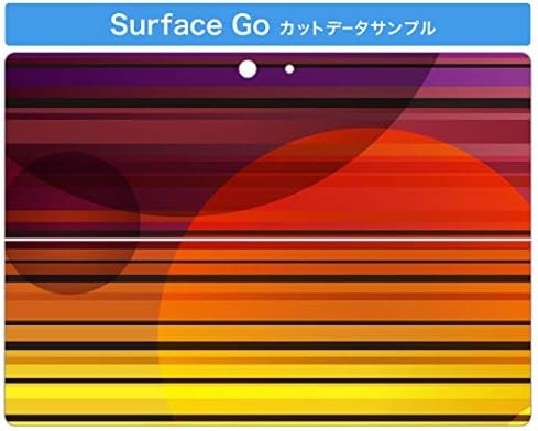 capa de decalque igsticker para o Microsoft Surface Go/Go 2 Ultra Thin Protective Body Skins 002105 Colorido simples