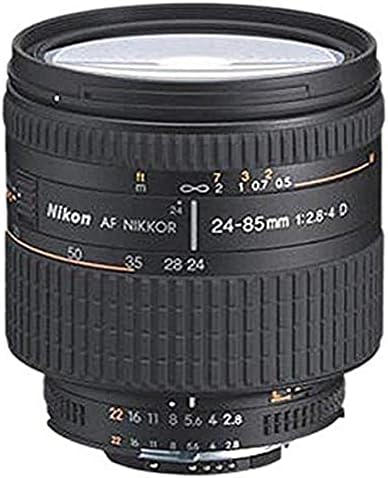 Nikon AF FX Nikkor 24-85mm f/2.8-4D se lente zoom com foco automático para câmeras Nikon DSLR