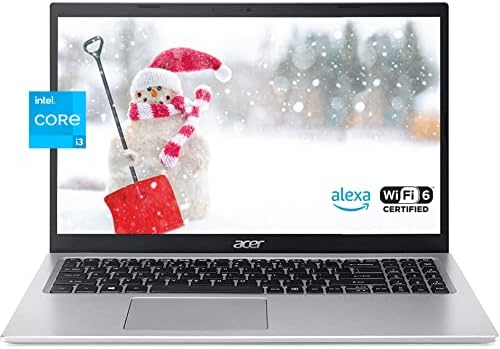 Acer Aspire 5 Slim Business Laptop, tela IPS de 15,6 polegadas FHD, processador Intel Core i3-1115G4 da 11ª geração, RAM de