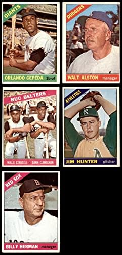 1966 Topps Baseball 200 Conjunto de partidas/lote VG/Ex+