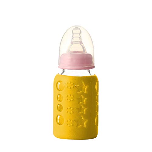 Safe -O -Kid -pacote de 2 -silicone para bebês tampa de garrafa, manga, suporte, proteção isolada, todos os tipos de garrafas,