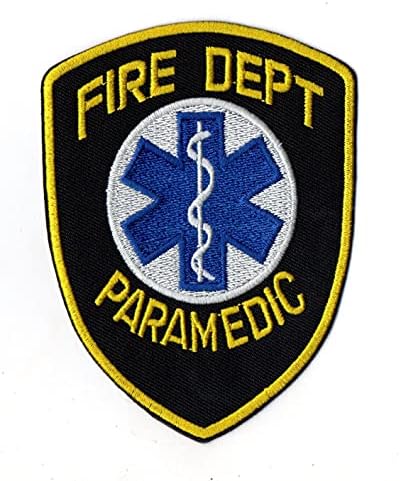 Primeiro, qualquer coisa do departamento de incêndio patches paramédicos serviços de emergência símbolo ferro em pequeno bordado