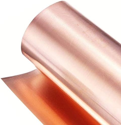Placa de latão Umky folha de metal de cobre 200mmx200mm-espessura: folha de metal 2 mm