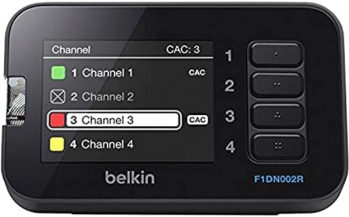 Componentes Belkin Belkin Components F1DN002R Avançado Secure LCD Desktop cont