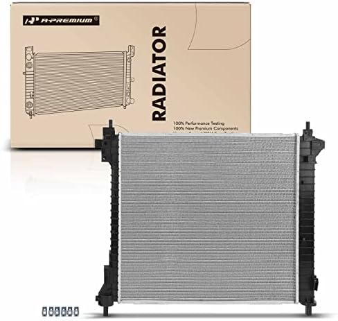 Conjunto do radiador do refrigerante do motor A-premium Com o resfriador de óleo de transmissão compatível com o Cadillac SRX 2010 2011 & SAAB 9-4X 2011, 3.0L, transmissão automática, substitua# 20818748