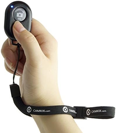 CAMKIX Camera obturador controle remoto com tecnologia sem fio Bluetooth - Crie fotos e vídeos incríveis com mãos livres