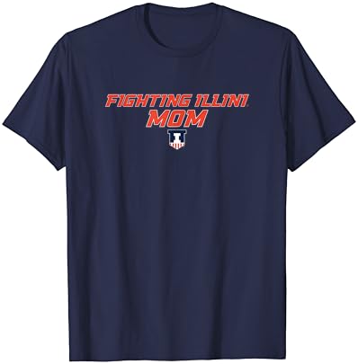 T-shirt da Universidade de Illinois lutando contra Illini