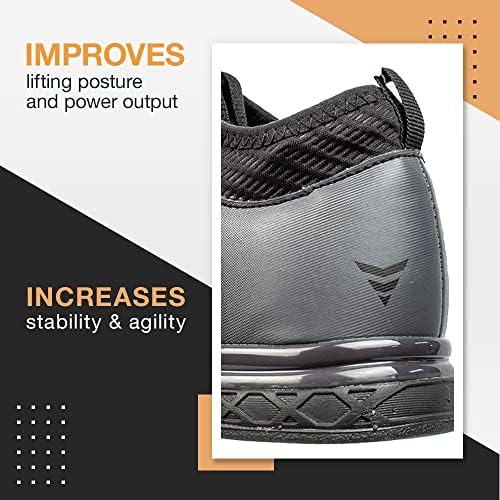Sapatos de treinamento cruzado do núcleo-sapatos CrossFit para levantamento de peso, levantamento de força, elevação olímpica,