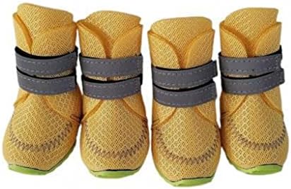 LEPSJGC Sapatos de estimação de animais de estimação Botas de malha respirável Summer Summer Mesh Sneaker Boots Acessórios