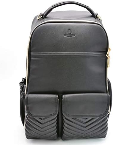 Mochila de bolsa de fraldas do estilo de vida de bebê abençoado com suporte para celular