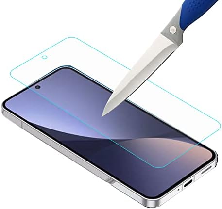 Mr.Shield [3-Pack] projetado para Xiaomi 13 [vidro temperado] [Japão de vidro com dureza 9H] Protetor de tela com substituição ao longo da vida