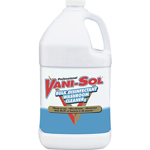 Vani-Sol Professional, limpador de banheiro desinfetante a granel, 1 galão