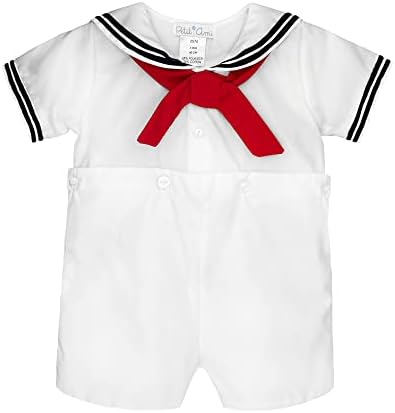 Petit Ami Baby Boys '2 peças náutico traje com colarinho