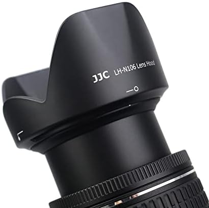 JJC Dedicado Bayonet Reversível Lente Capuz Sombra para Nikon AF-P DX Nikkor 18-55mm F3.5-5.6g VR & AF-P DX NIKKOR 18-55mm F3.5-5.6g Lente na Nikon D3500 D5600 D7500 Câmera Capuz da lente n106