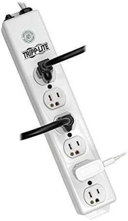 Tripp Lite 12 Outlet RackMount Medical Medical PDU Power Strip, não para área de cuidados com pacientes, cordão de 15 pés, 5-15p-hg plugue