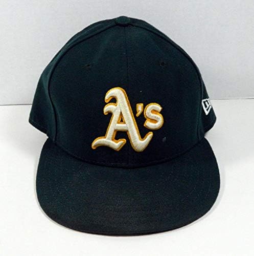 2019 Oakland Athletics A's Brett Anderson 30 POS Usado Green Hat - Game usado MLB Jerseys