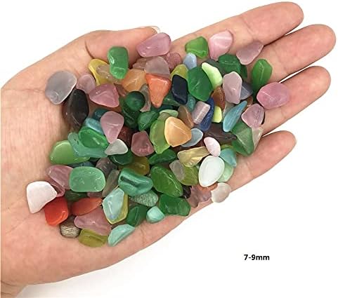 Laaalid xn216 50g colorido colorido colorz color quartzo cascalho mineral cura polida casas ornamentos pedras decorativas