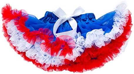 4 de julho de bebê menina de aniversário Fit Fit Flag Romper+Salia de tule de babados+bandana+sapatos Independence Day