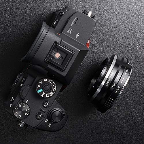 Adaptador de montagem da lente conceitual K&F FD para nex compatível com a câmera Canon FD FL para a câmera de montagem E nex compatível com a Sony alfa nex-7 nex-6 nex-5n nex-5 nex-c3 nex-3