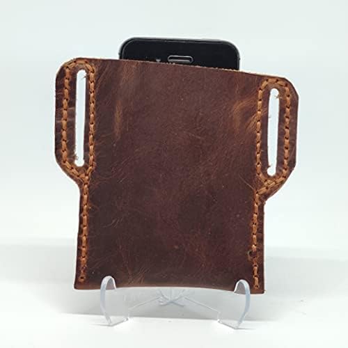 Caixa de coldre de couro colderical para Blu C6L 2020, capa de telefone de couro genuína, estojo de bolsa de couro feita personalizada