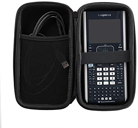 Calculadora de gráficos púrpura Navitech Case/tampa com bolsa de armazenamento compatível com o Casio FX-9750GII-LC-UH