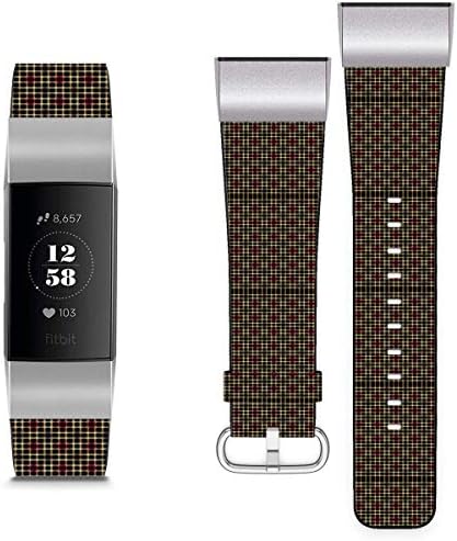 Compatível com Fitbit Charge 4, Charge 3, Charge 3 SE - Substituição de pulseira de pulseira de pulseira de pulseira de pulseira para homens e mulheres - Multicolor