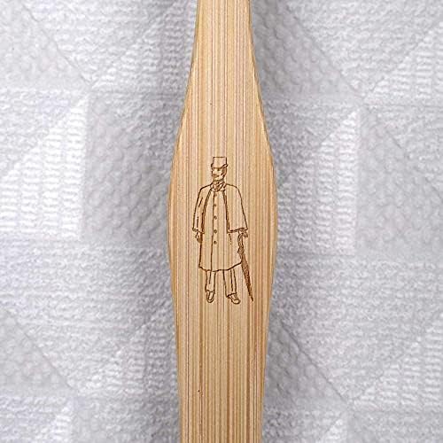 Escova de dentes de bambu do homem 'vitoriano de Azeeda