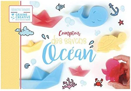 Conjunto de sabonetes DIY da Grana Créative - faça seus próprios sabonetes sob o oceano