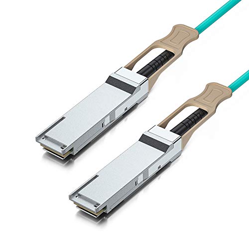 100g qsfp28 Cabo óptico ativo-100gbase qsfp28 a QSFP28 OM3 Cabo AOC para Mellanox MFA1A00-C015, 15 metros