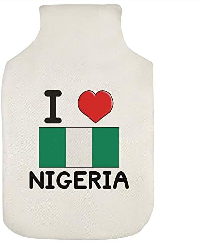 Azeeda 'eu amo a tampa da garrafa de água quente da Nigéria