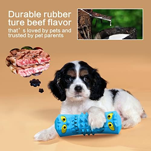 Brinquedos de cães para cães para animais de estimação para mastigações agressivas de grande raça grande média durável brinquedos de cachorro com sabor de carne de dentes para limpeza de dentes Toys de enriquecimento interativo