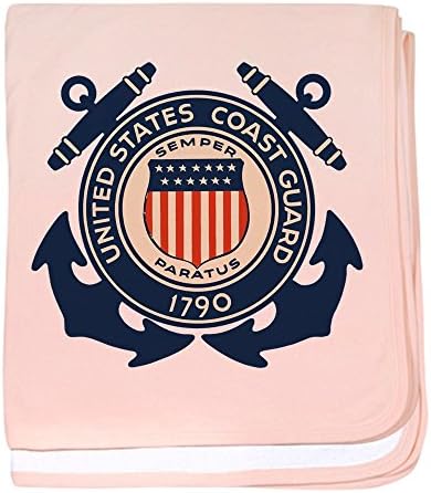 Royal Lion Baby Blanket dos Estados Unidos Selo da Guarda Costeira dos EUA