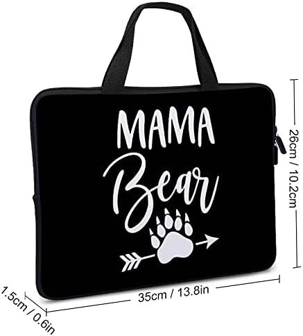 Mama Bear Laptop Bag de proteção contra case de caixa de proteção Saco de ombro para MacBook HP Lenovo Dell