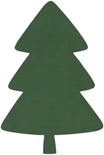 Meus pequenos recortes de árvores de Natal de cartolina de Natal - formas de papel para artesanato de férias 24 contagem,
