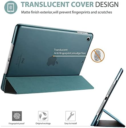 Procase iPad Air 1st 2013 Teal Slim Hard Shell Case Pacote com 2 pacote iPad 9.7 2018 e 2017 / iPad Pro 9.7 / iPad Air 2 / iPad