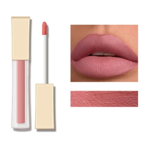 Designer Lip Gloss Lipstick Lipstick Lipgloss para mulheres Labiales Mate 24 Horas Originales Lipstick Líquido Vermelho profundo RED