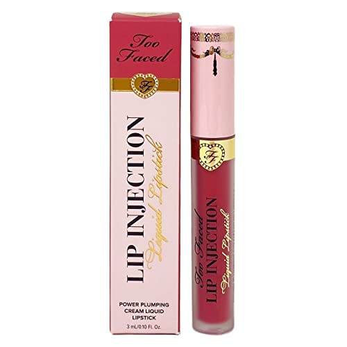 Too Faced Injeção labial Lipstick Power Power Plumping Cream Lipstick - Big Lip Energy - 3 ml / .10 fl oz