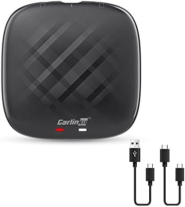 Carlinkit AI Box Mini Android 11 3+32 GB para carros com OEM Wired CarPlay, GPS embutido, YouTube, Netflix, reprodução de vídeo. 4 núcleos