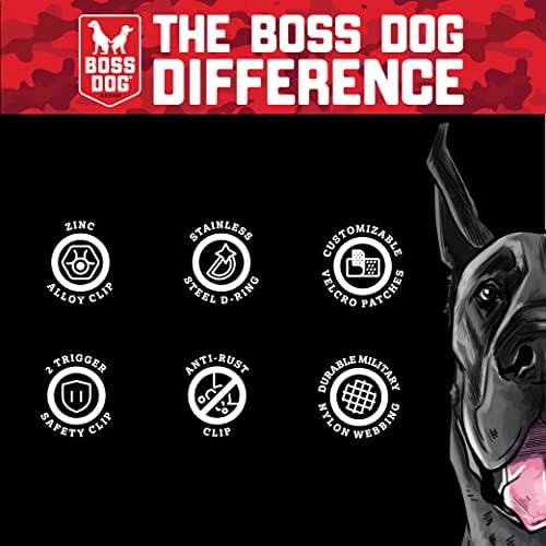 Boss Dog Tactical Black Harness