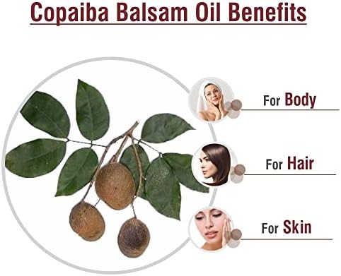 CRYSALIS COPAIBA Balsam Oil | puro e natural não diluído Óleo essencial -500ml