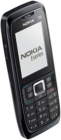 Nokia E51 Desbloqueado telefone com câmera de 2 MP, 3G, Wi-Fi, MP3/Video Player e Slot MicroSD-U.S. Versão com garantia