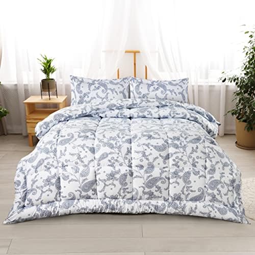 Utopia Bedding Queen Consolador com 2 travesseiros Shams - Conjuntos de edredom de cama - Consolador alternativo